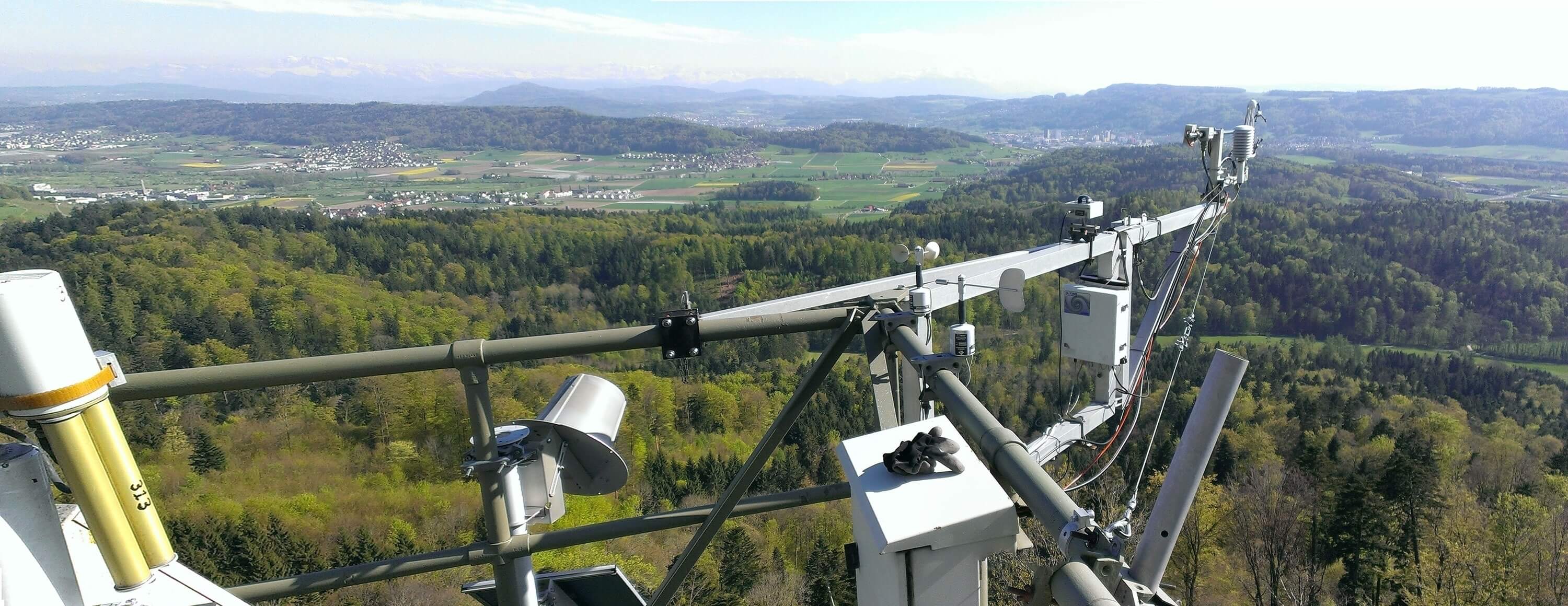 The research site CH-LAE on 17 Apr 2014. Photo: Grassland Sciences Group, ETH Zurich